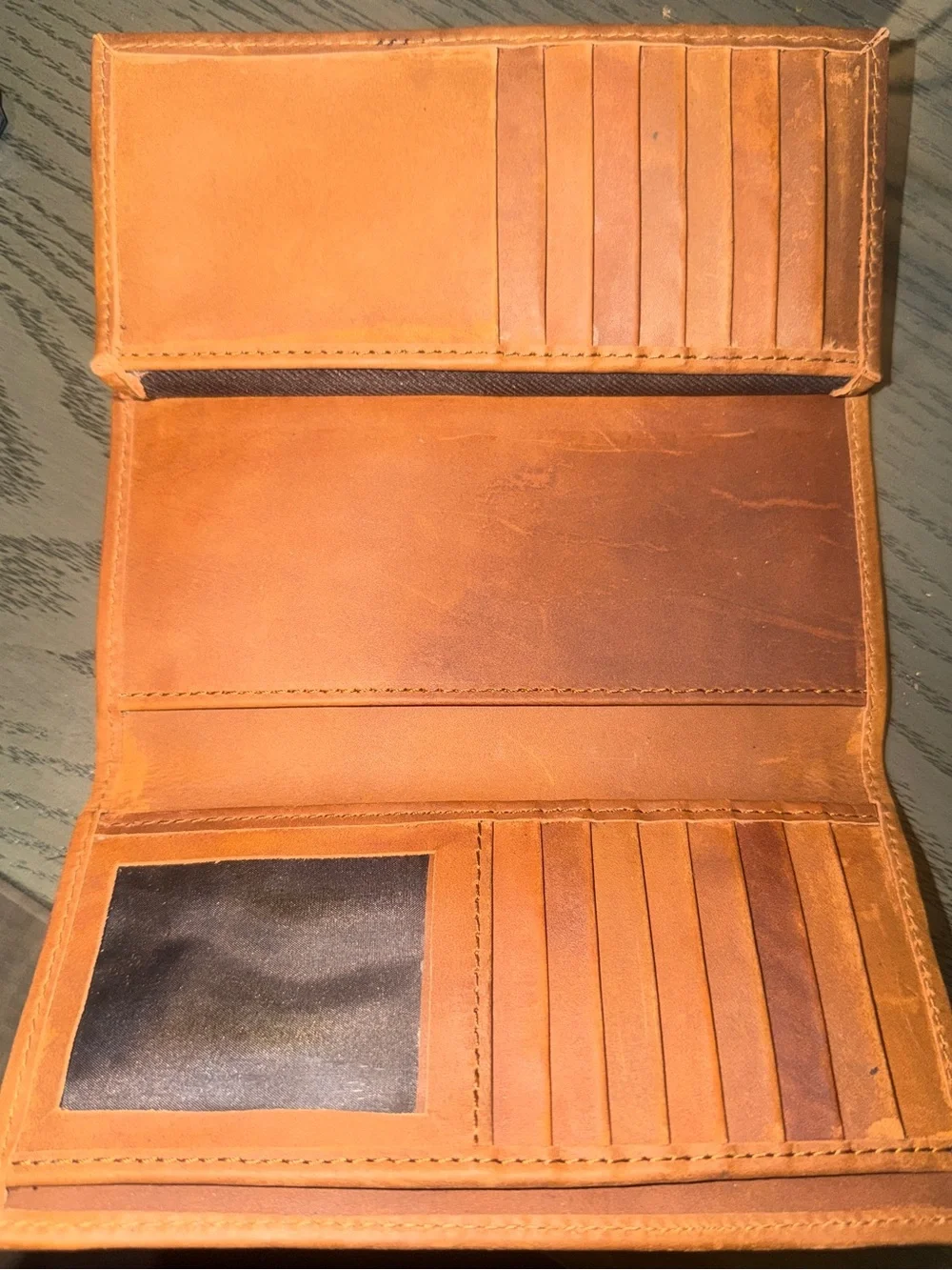 N/A brown leather